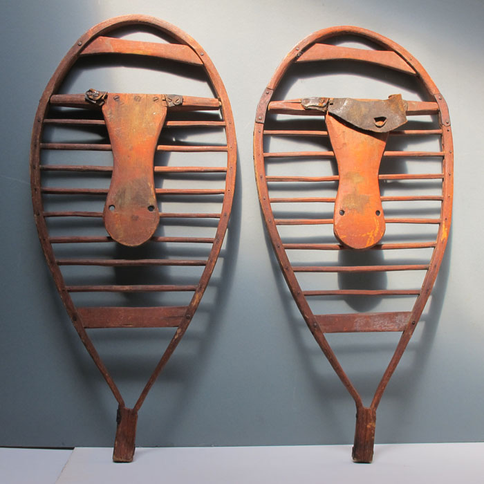 UNUSUAL WOODEN SNOWSHOES1