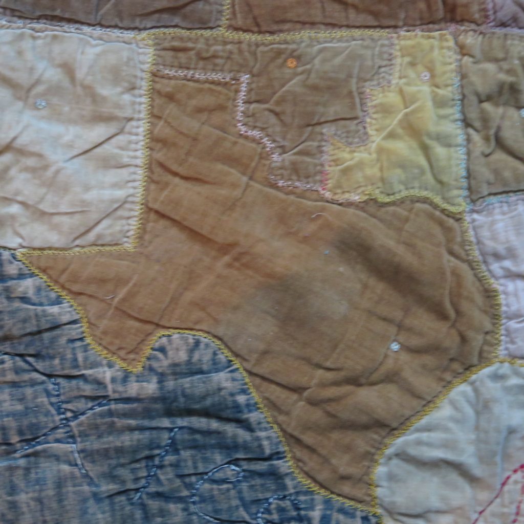 Map of United States Quilt