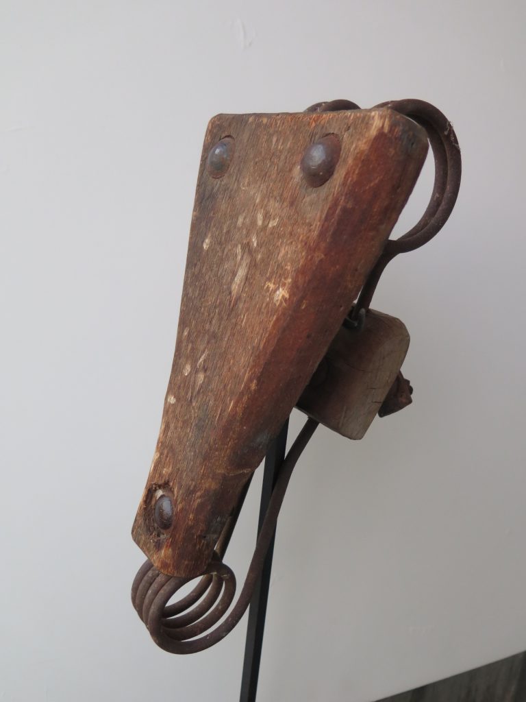 Early wood bicycle seat